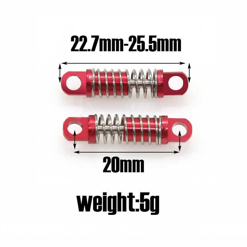 Wltoys 1:28 Mini RC รถอะไหล่อัพเกรด - โช้คอัพโลหะสําหรับ K969/K979/K999