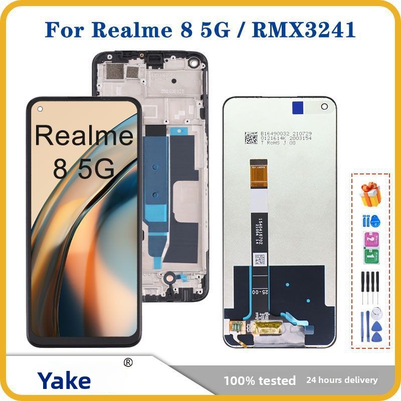 Realme 8 5G Screen Assembly LCD Display Inner and Outer Integrated Screen LCD Repair