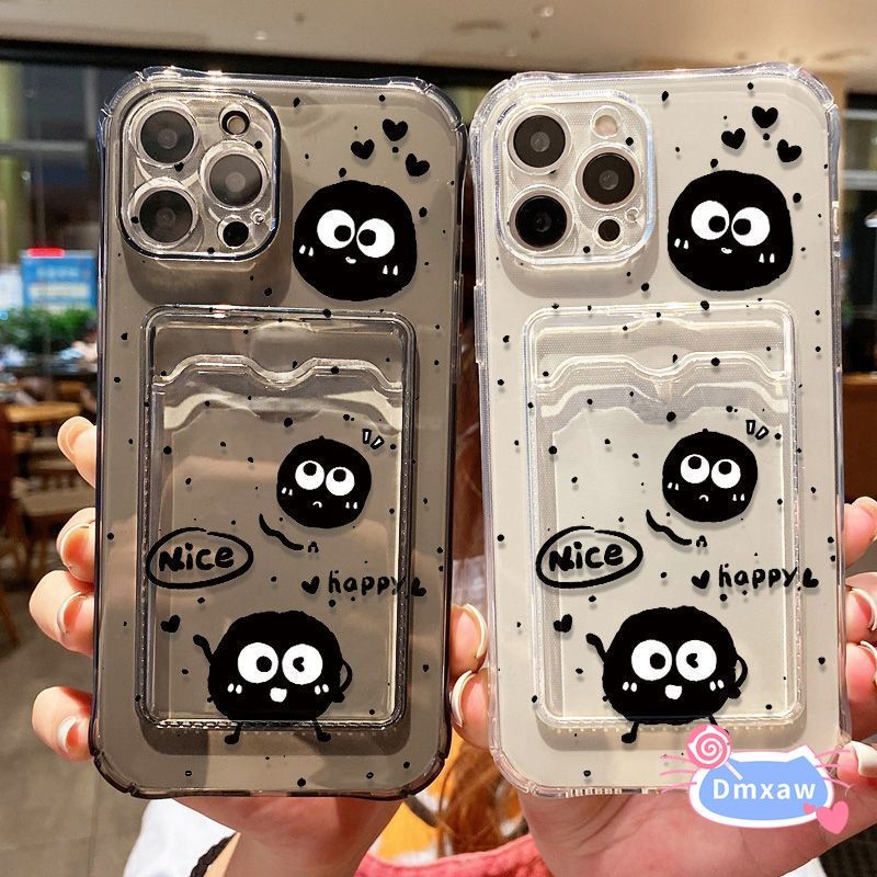 น่ารักการ์ตูนผู้ถือบัตรเคสโทรศัพท์สําหรับVivo Y95 Y93 Y91 Y91C Y90 Y75 Y73 Y72 Y70 Y55 Y54S Y53S Y52