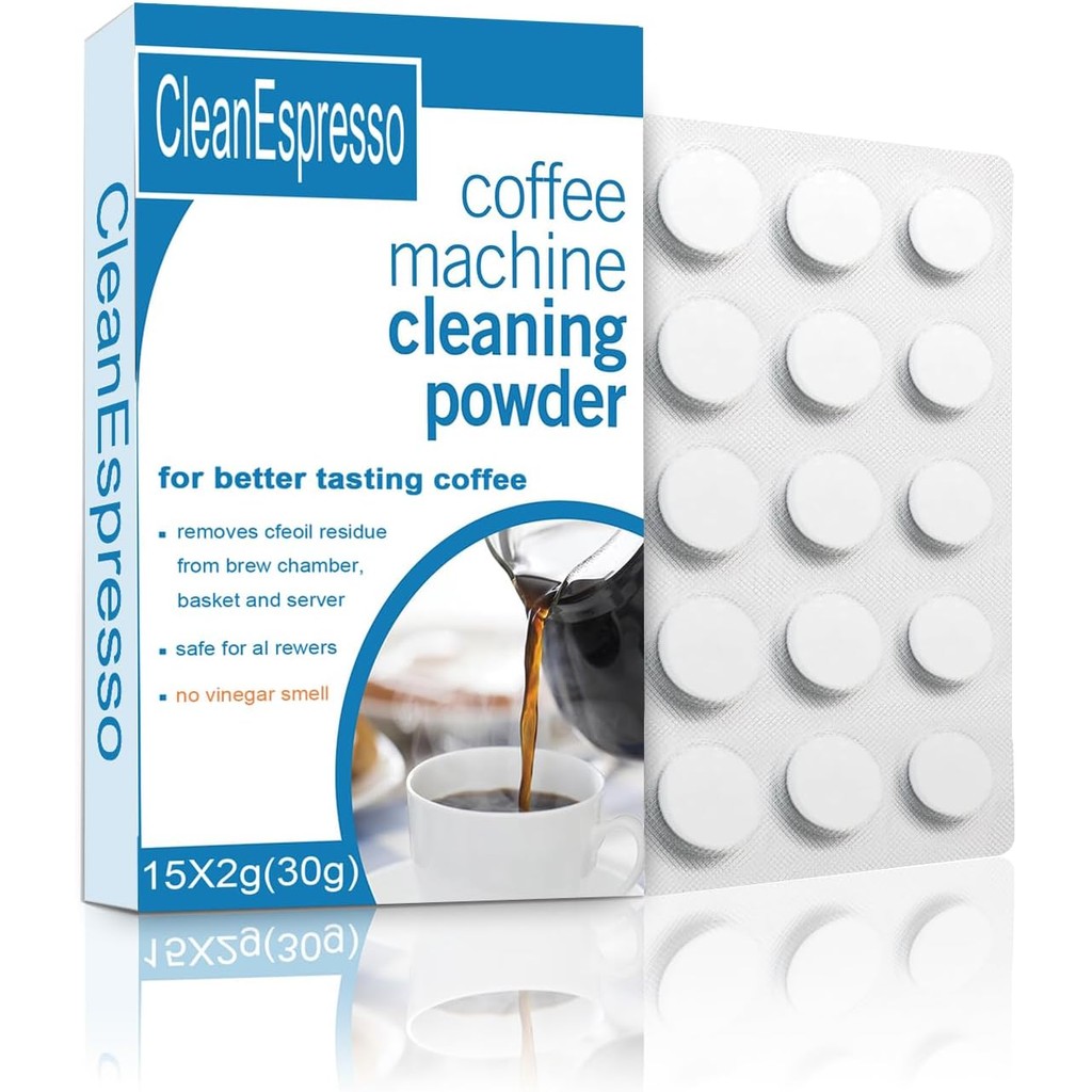 Cleaner Sage & Breville Coffee Machine & Espresso Machine Cleaning Tablets 15 Count