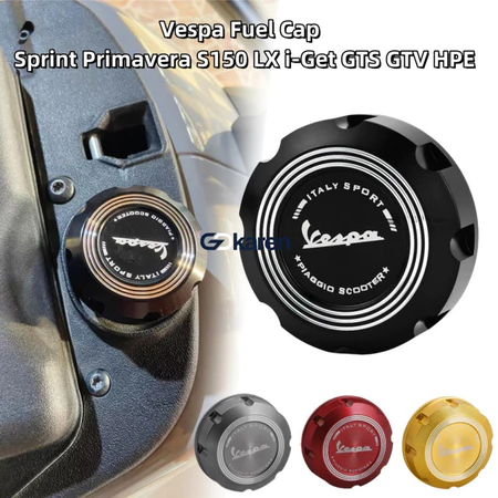 เหมาะสําหรับ Biajo VESPA GTS300 GTV LX Series Spring Sprint 150 ที่ไม่ซ้ํากันดัดแปลงฝาถังน้ํามัน