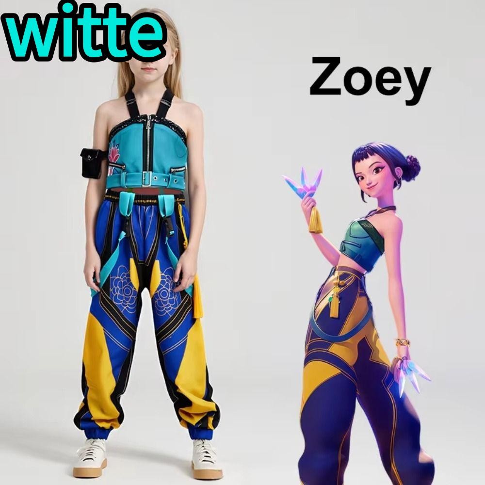 ชุดคอสเพลย์ K-pop Group Idol KPop Demon Hunter สำหรับเล่นบทบาท