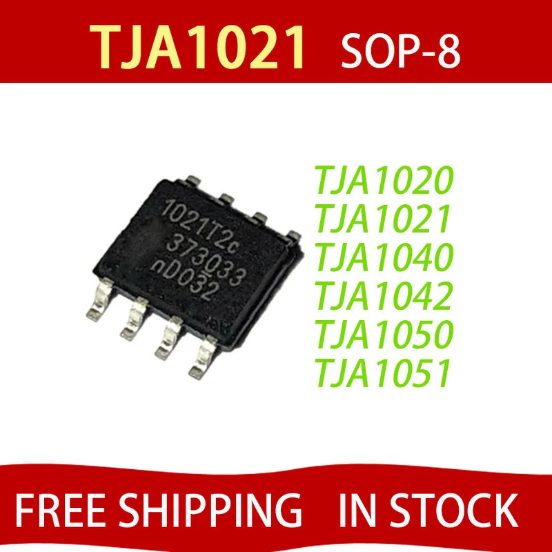 5 ชิ้น TJA1020 TJA1021 TJA1040 TJA1042T TJA1050 TJA1051 SOP-8 ชิป ic