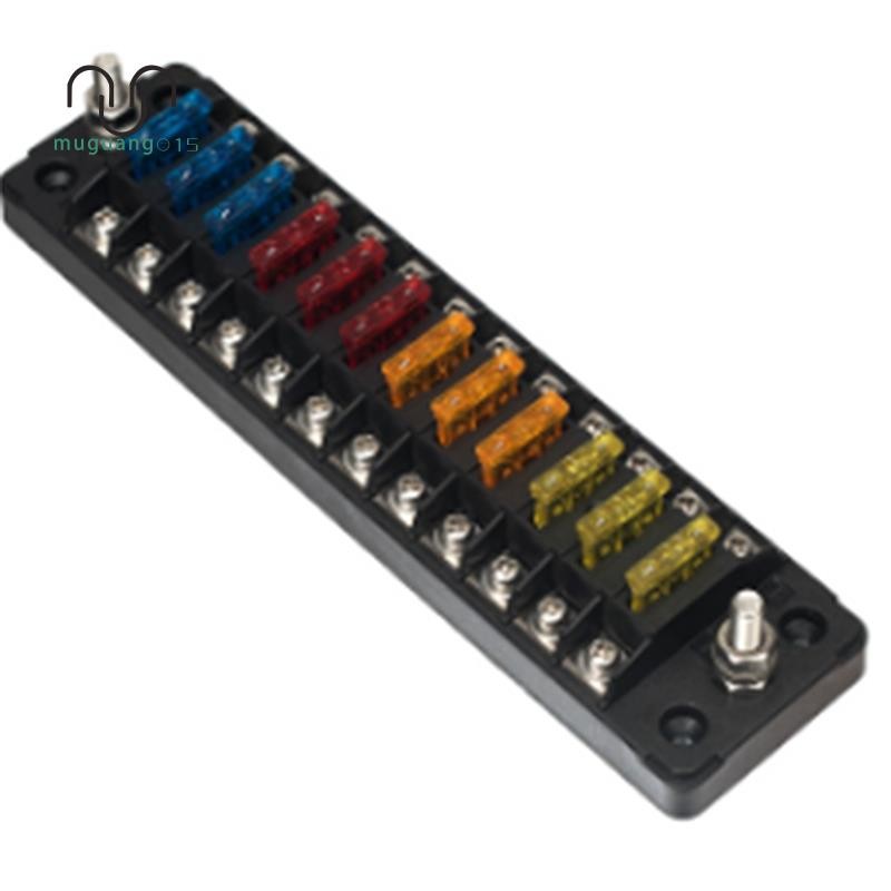 [ลดราคา M5]Fuse Box Holder Multi Channel Fuse Holder Fuse Box