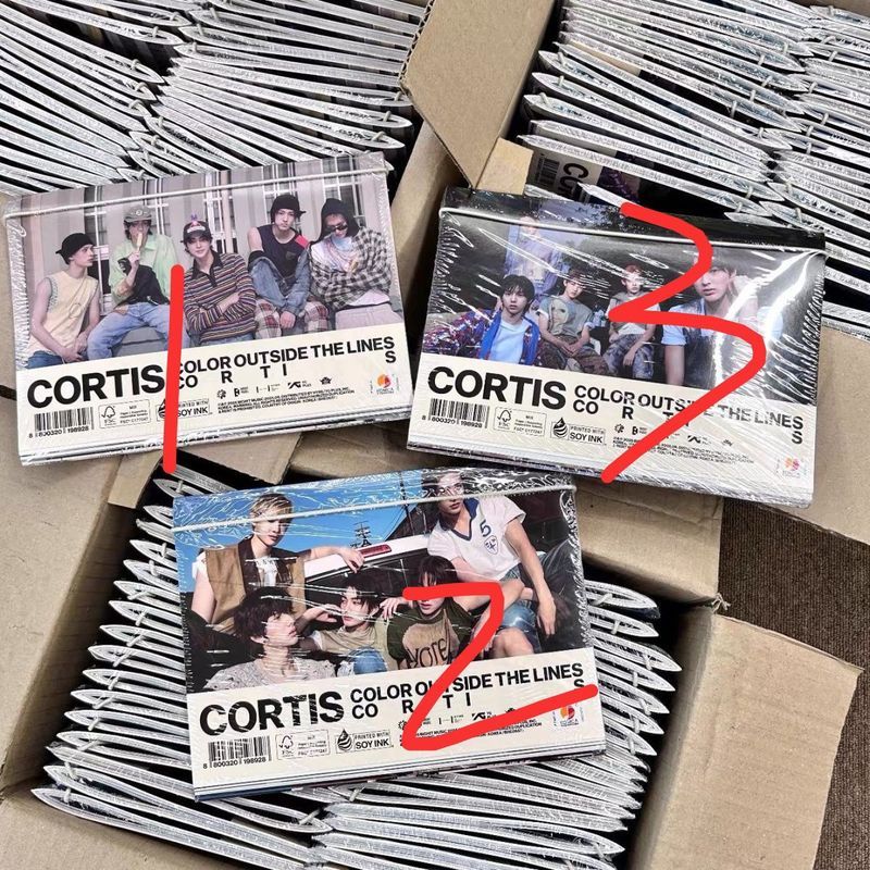 【พร้อมส่ง】Korean boy band cortis album card บั้ม บั้ม อัลบั้ม การ์ด cortis เสื้อ การ์ด บั้ม เคส อัลบ