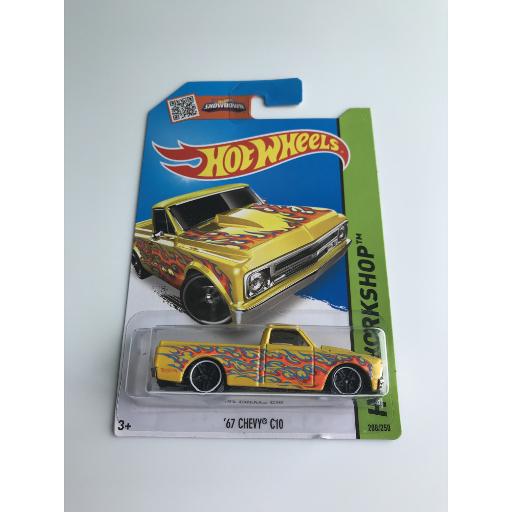 Hot Wheels C4982 Hot Little Sports Car Alloy Car Toy Chevrolet Pickup 67 CHEVY C10