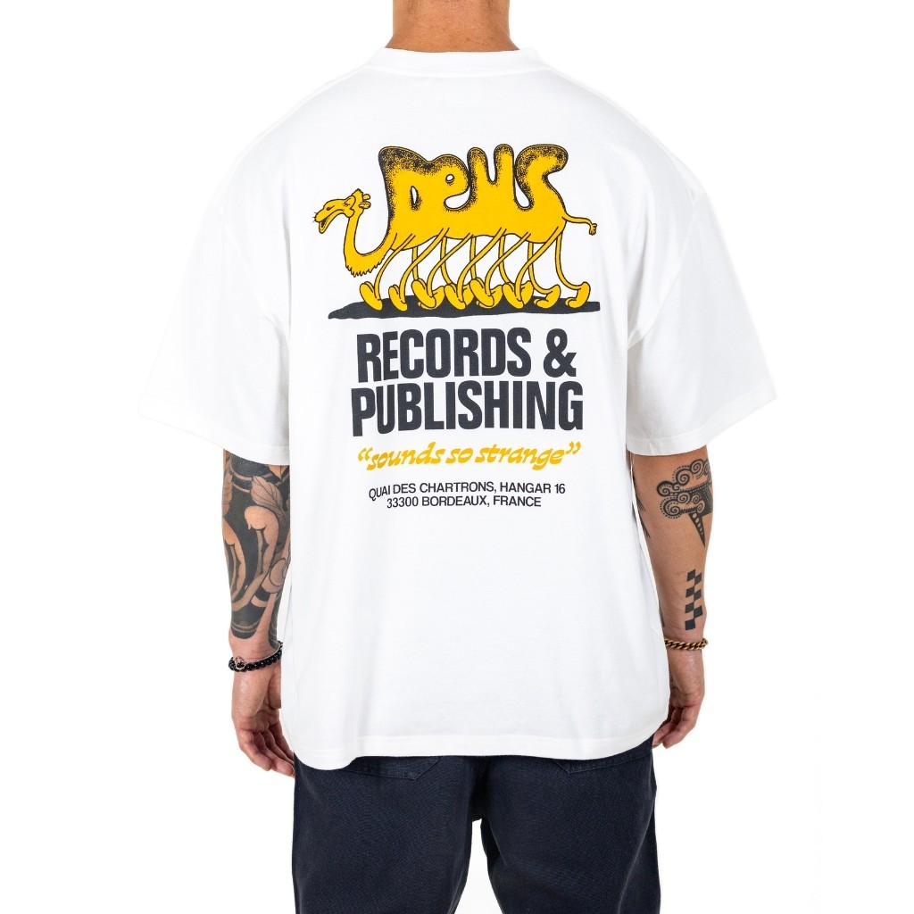 Unisex spot pure Deus Fashion All-Match 100 Cotton เสื้อยืดแขนสั้นอินเทรนด์ 666