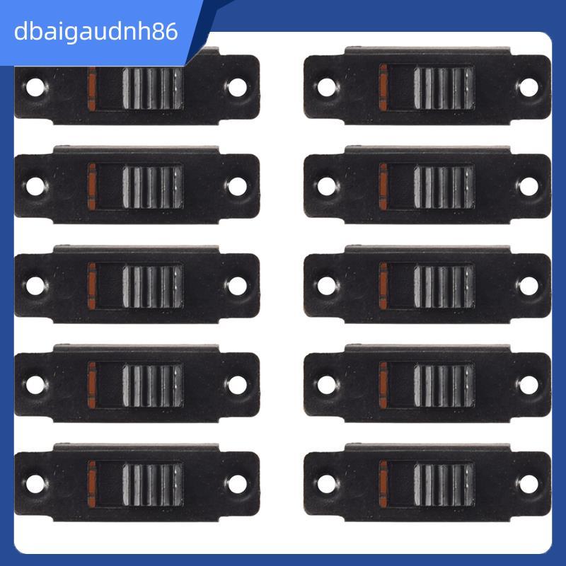 READY STOCK10 ชิ้น SS22F25-G7 2 ตําแหน่ง DPDT 2P2T แผง Mount Mini สไลด์สวิทช์ Solder Lug