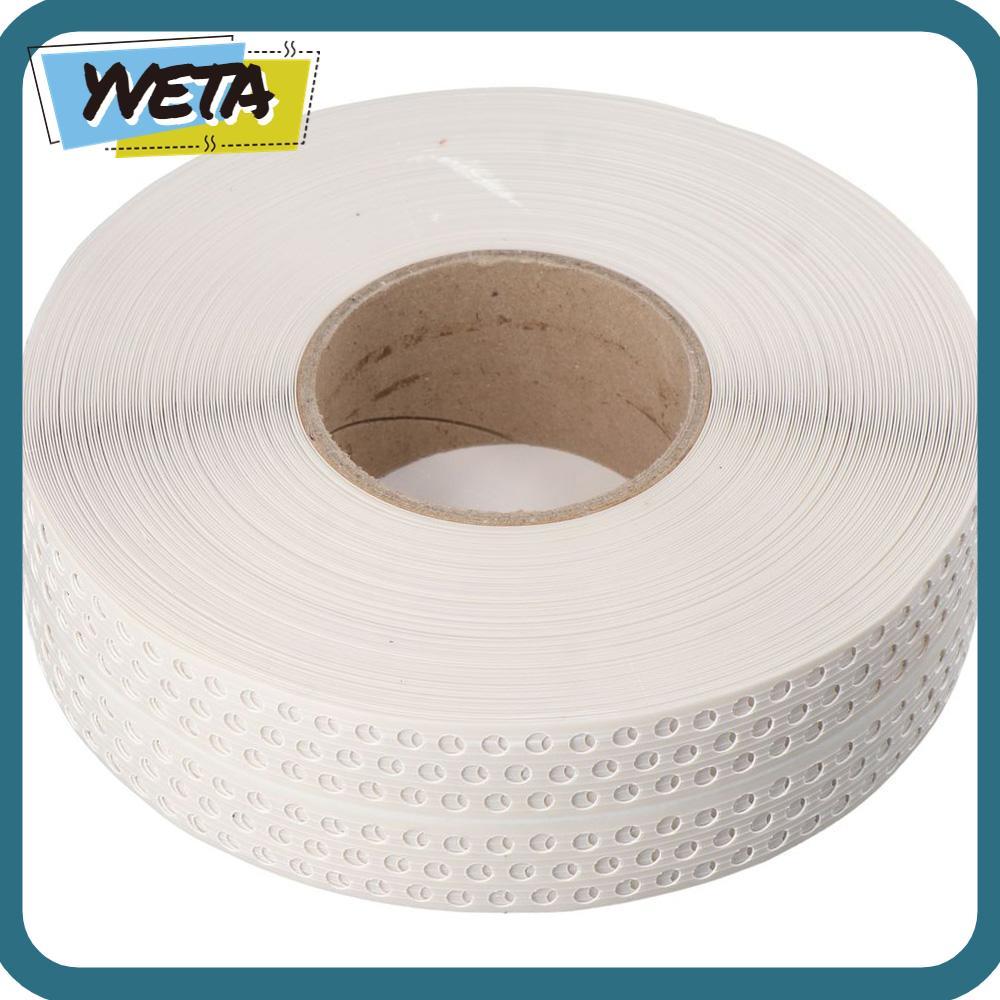 YVETA Drywall Joint Tape, PVC 2" x 132 Self Adhesive, DIY Projects อเนกประสงค์มุม Line Wall Crack Fi