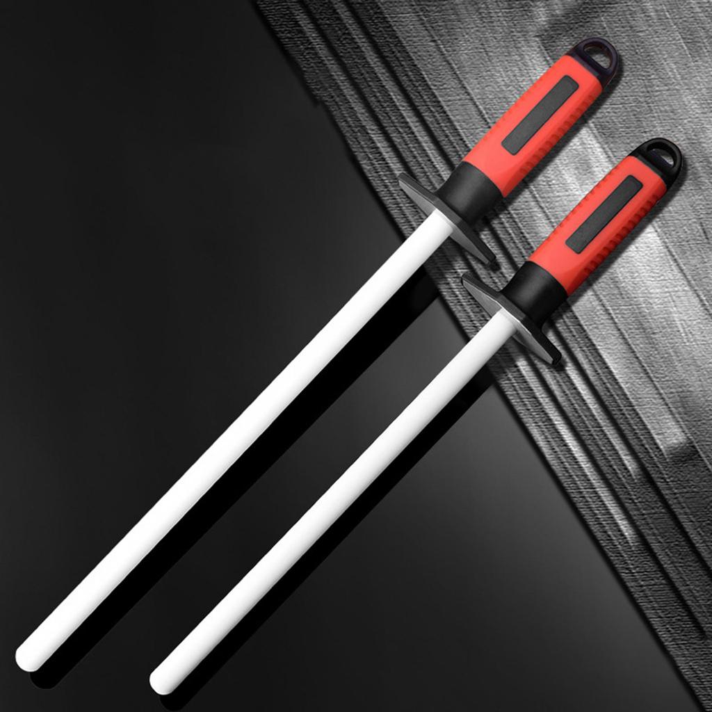 [unjitsh] Honing Rod Sharpening Rod Ceramics Rod Home สบาย Handle Sharpener Sharpen