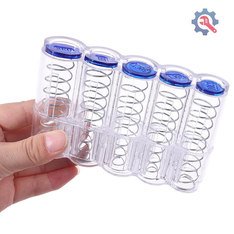 [GEX] Creative Storage Coins Purse Storage Box Euro Coin Dispenser Coin Holder Case [TH]