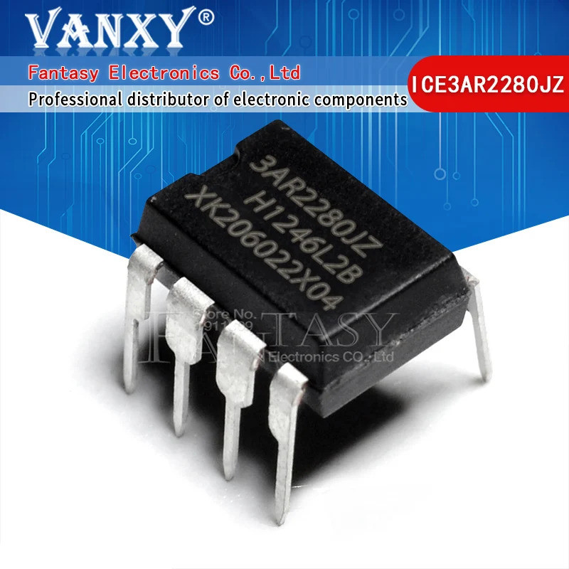 5 ชิ้น ICE3AR2280JZ DIP-7 3AR2280JZ DIP7 ICE3AR2280 DIP