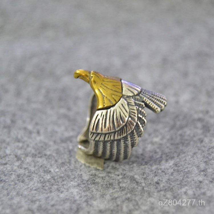 สร้อยข้อมือแฟชั่นเงินสเตอร์ลิงแบบเปิดชาย จาก Takahashi Goro NAKE