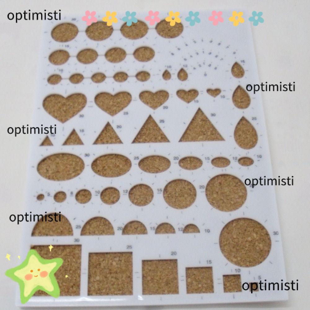 OPTIMISTI Quilling Board Corkboard Template Paper-Rolling Art Paper Quilling Tool