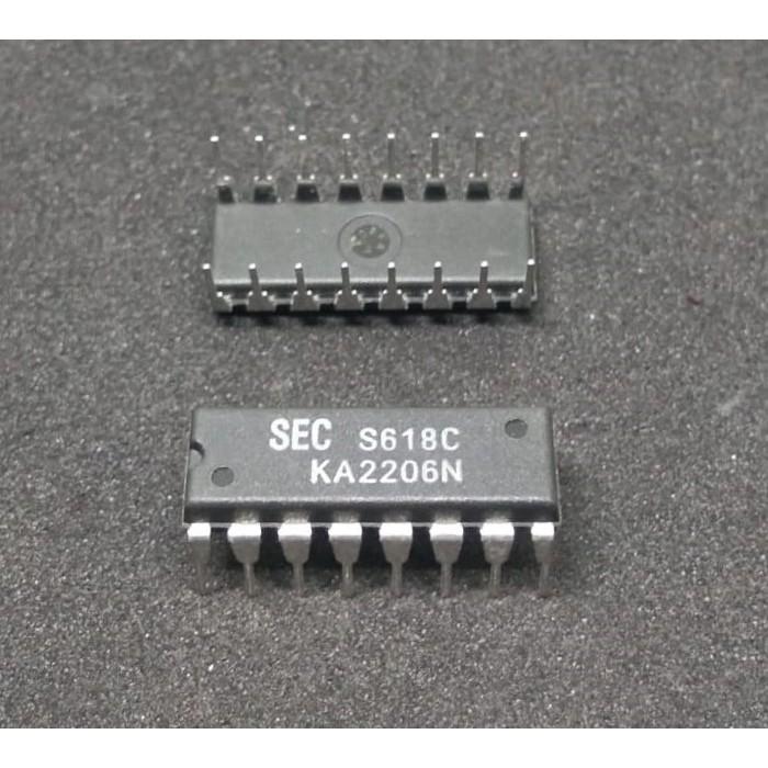 IC KA2206N KA2206 2.3W เครื่องขยายเสียงเสียงคู่ ...ELECTRON ELECTRON
