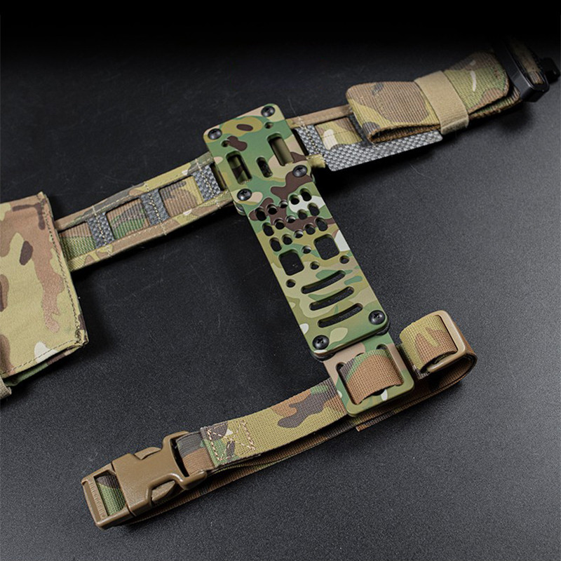 ยุทธวิธี Sinking Board Modular Quick Pull Sleeve Adapter Safariland QLS มีรูพรุนสำหรับการปรับแต่ง