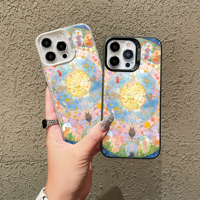 Art ภาพวาดปลอกสําหรับ Oppo A58 A11X A5 A2 A55 A53S A57 A16 ค้นหากรณี X5 X6 X7 X8 PRO V23 11 10 PRO RENO 14 13 12 11 10 9 8T 7 6 5Z 7Z 7Z 7 กันกระแทก MSCY - รูปที่ 3