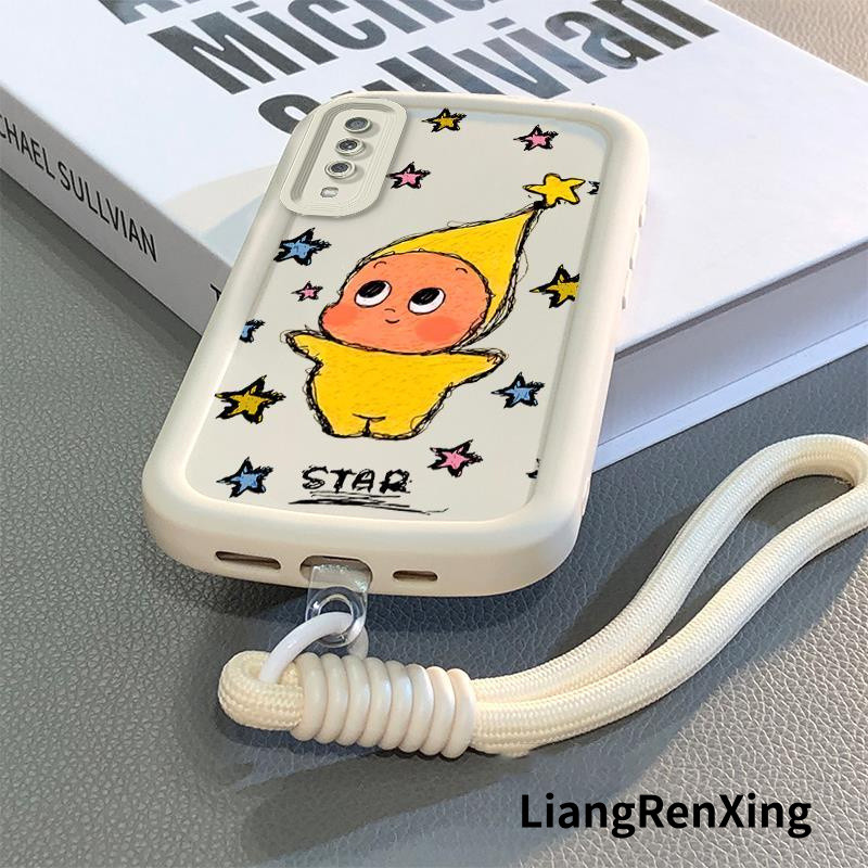 2 IN 1 สําหรับ SAMSUNG A7 2018 A50 A70 A50S A30S เคสโทรศัพท์ Softcase ซิลิโคนกันกระแทกใหม่ออกแบบความงามน่ารัก star JTDTGSDY02