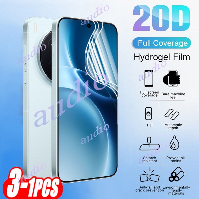 Vivo X300 Pro 5G 3Pcs 20D Full Coverage Hydrogelฟิล์มสําหรับVivo X300 Pro X300Pro VivoX300 Pro 5G 20
