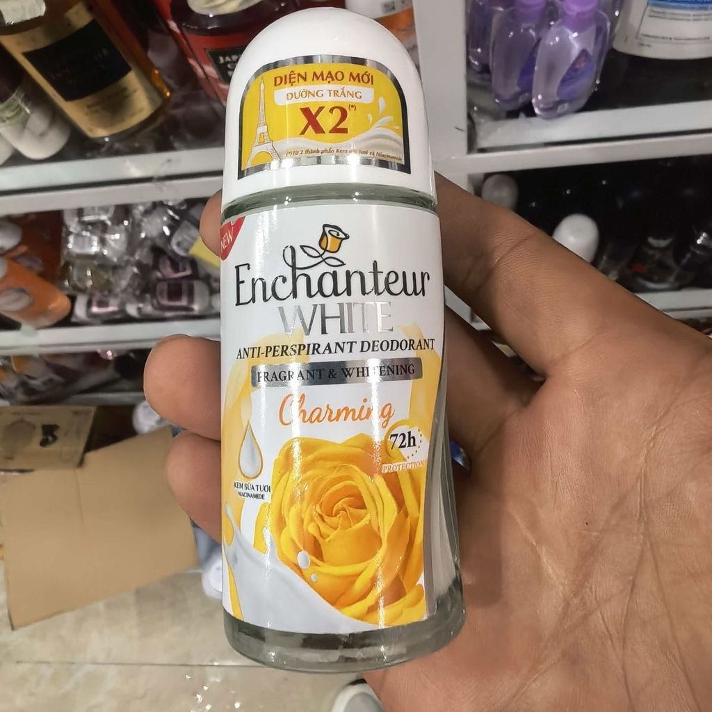 Enchanteur Enchanteur โลชั่นระงับกลิ่นกายกลิ่นหอมติดทนนานน้ําหอมใต้วงแขนน้ําหอมกลิ่นดอกไม้ 50mvk