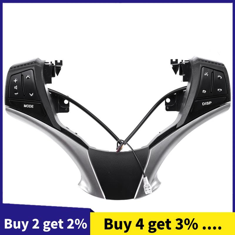 สวิตช์ควบคุมเสียง 84250-0D120 84250-0D120-E0 พวงมาลัยมัลติฟังก์ชั่น Fit สําหรับ 2013-2016 10 Key