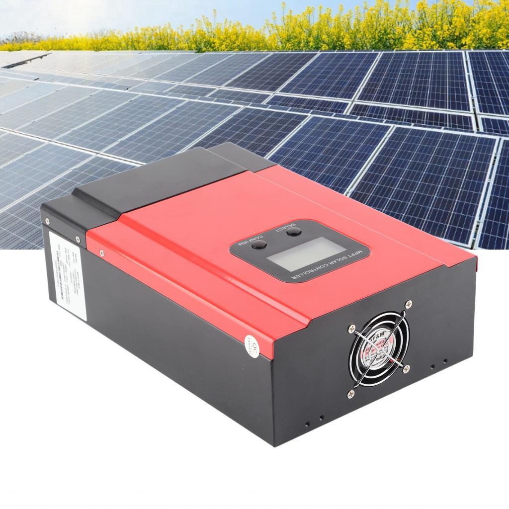 ตัวควบคุมแบตเตอรี่แผงควบคุมพลังงานแสงอาทิตย์ Esmart 60 จอแสดงผลดิจิตอลพร้อมไขควงสำหรับการชาร์จตามขีด