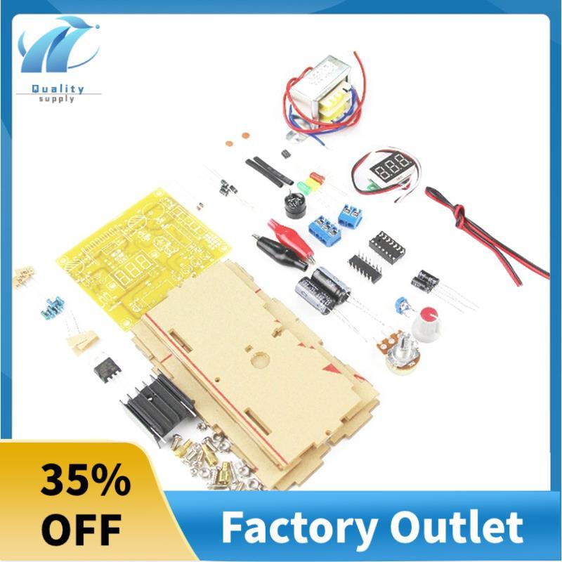 Superb LM317 แหล่งจ่ายไฟควบคุมแรงดันไฟฟ้าแบบปรับได้ DIY ชุด AC 220V แหล่งจ่ายไฟที่เสถียรห้องปฏิบัติก