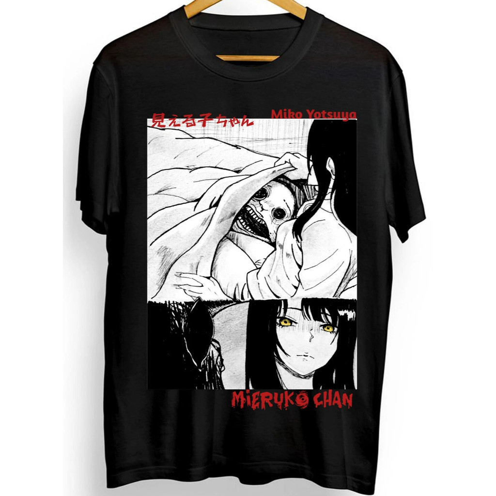 เสื้อยืด Miko Yotsuya Mieruko Chan สไตล์ใหม่ พร้อมสต็อก