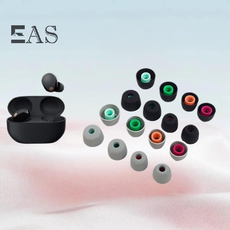 [EA] 6 ชิ้นหูฟังปลั๊กอุดหูซิลิโคนหูเคล็ดลับสําหรับ Sony WF-1000XM5 1000XM4 1000XM3 Oneplus Buds Z TW