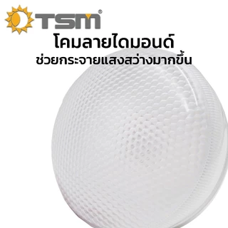 หลอดไฟ คีบแบต DC12V LED 130W แสงขาว แสงวอร์มไวท์ สายยาว3เมตร ไฟพกพา ไฟคีบแบต ไฟฉุกฉิน รุ่น TSM-DC130