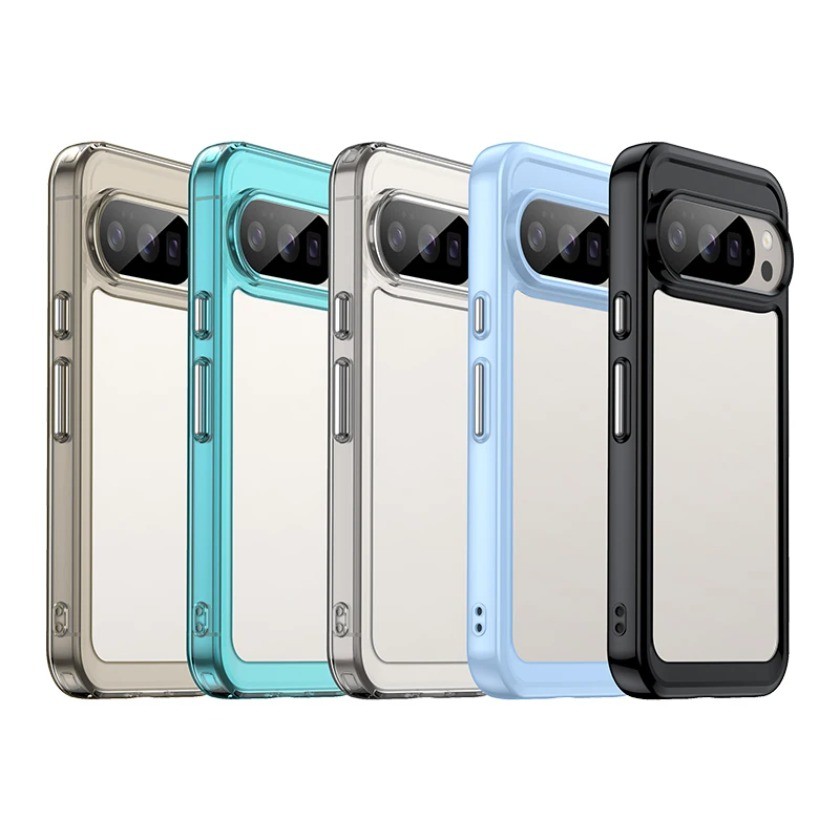 สําหรับ Google Pixel 10 สําหรับ Google Pixel 10 Pro XL ฝาครอบ Funda Coque Hard โปร่งแสงกันกระแทกกันช