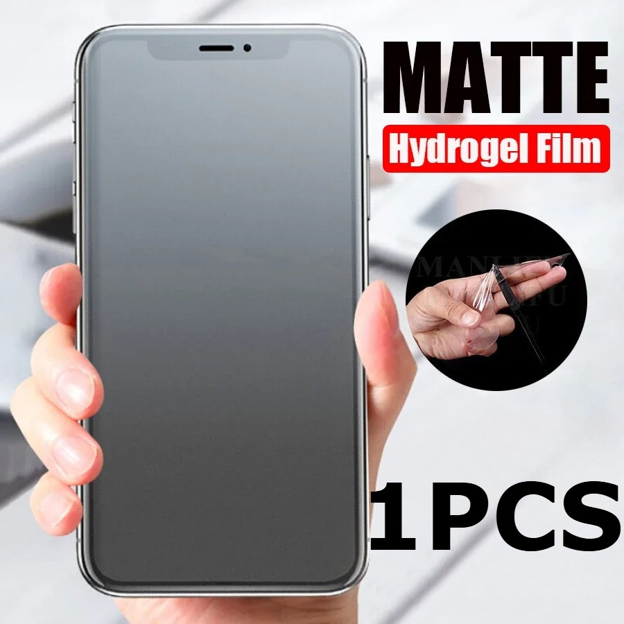 2iN1 Frosted Hydrogelฟิล์มและเส้นใยกลับฟิล์มนุ่มสําหรับInfinixสมาร์ท 3 4c S4 S5 5 6 7 8 9 10 lite Pl