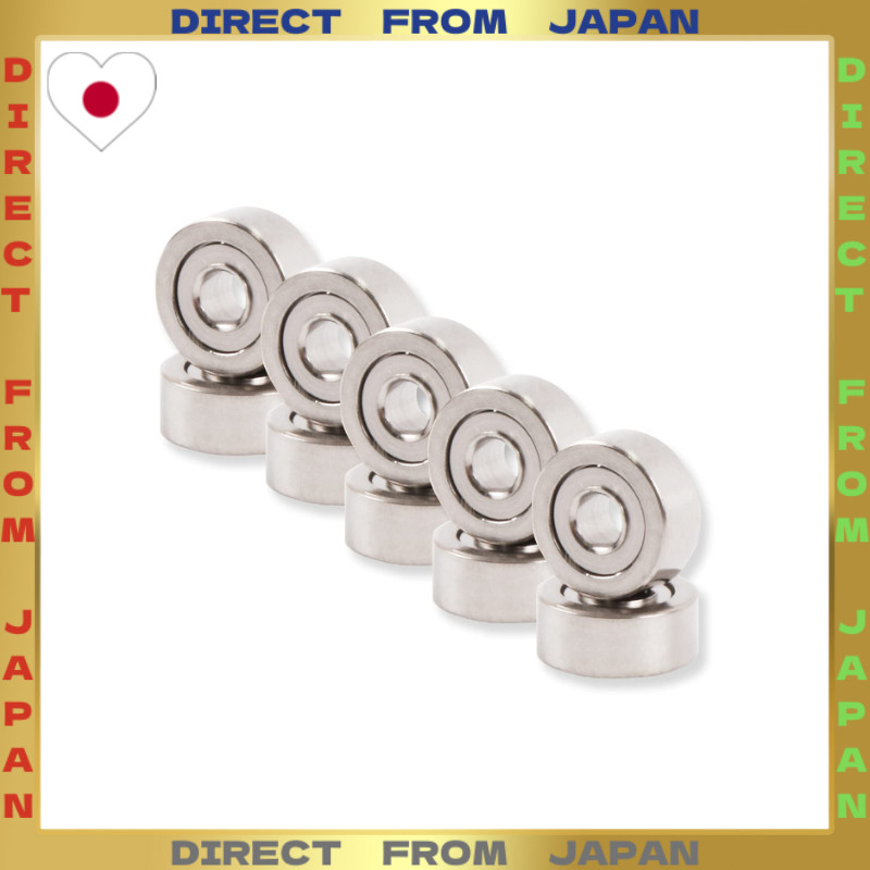 【DIRECT FROM JAPAN】Bearing (Set of 10 / 620 Bearing) Mini 4WD Parts "Runs Smoothly! Suitable for Rep