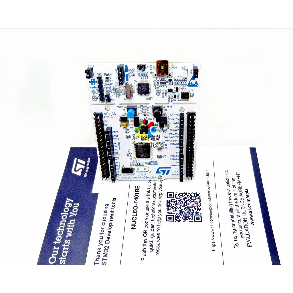 ST NUCLEO-F401RE NUCLEOEF401RE STM32F401RE บอร์ดพัฒนาเข้ากันได้กับ Arduino