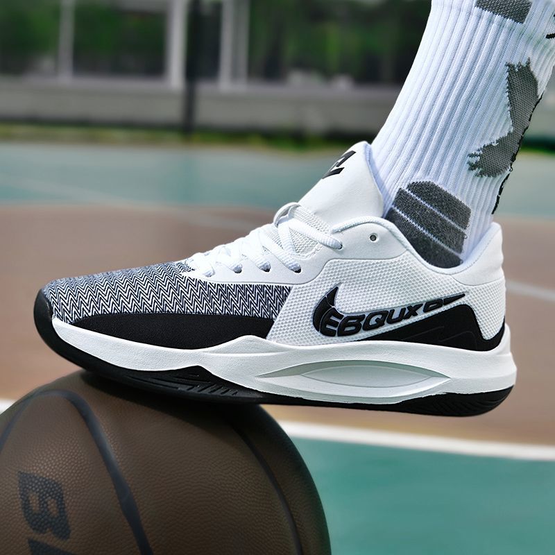 Irving James Precision 6th Generation Low-Topรองเท้าบาสเก็ตบอลBreathable Anti-Slipทนต่อการสึกหรอกลาง