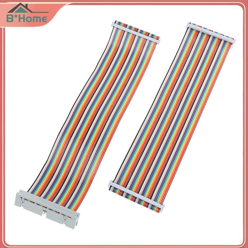 # BHTH# Raspberry Pi 40 Pin GPIO Cable Extension Wire สําหรับ Raspberry Pi 4B/3B GPIO Board ~