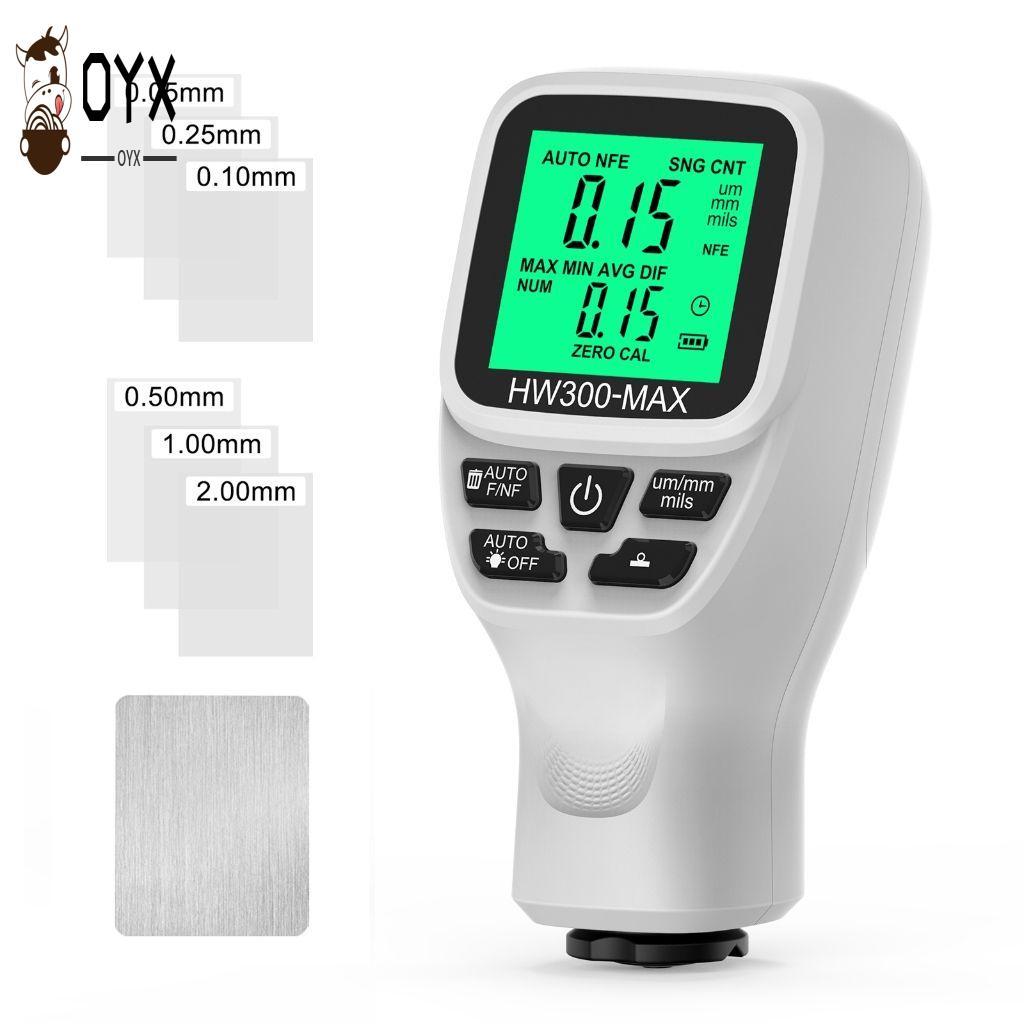 เครื่องวัดความหนา HW-300MAX - เครื่องมือวัดดิจิตอลสีขาว