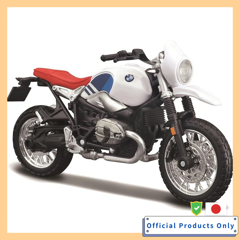 Bburago 1/18 BMW R nineT Urban G/S White Diecast Motorcycle Model 18-51069