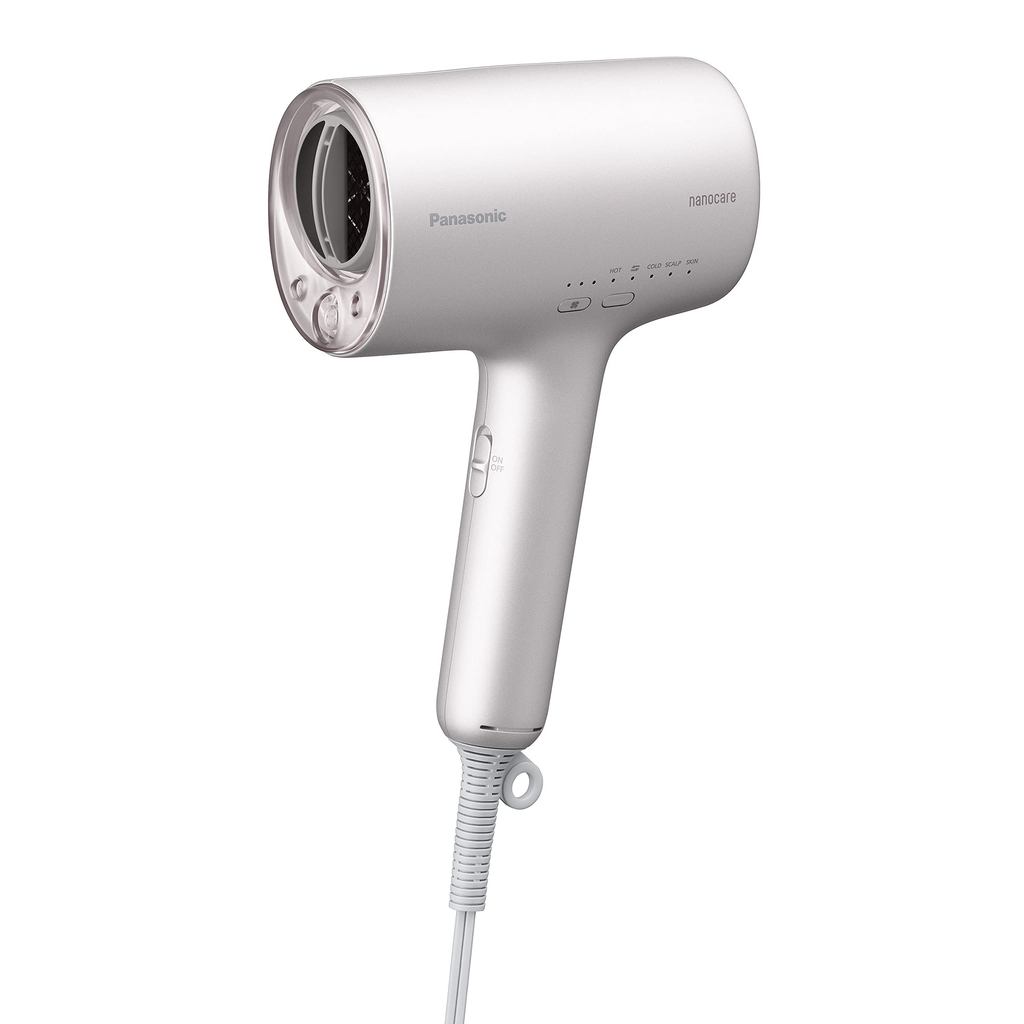 Panasonic Nanocare Hair Dryer with High-Penetration Nanoe & Mineral Technology, Compact, Lavender Pi