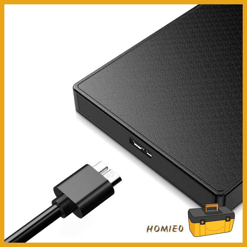 HOMIE0 0 2 0 3 0 5 1M USB3 0 ประเภท A อะแดปเตอร์สาย A ถึง Micro B ชาย Converter สําหรับ HDD
