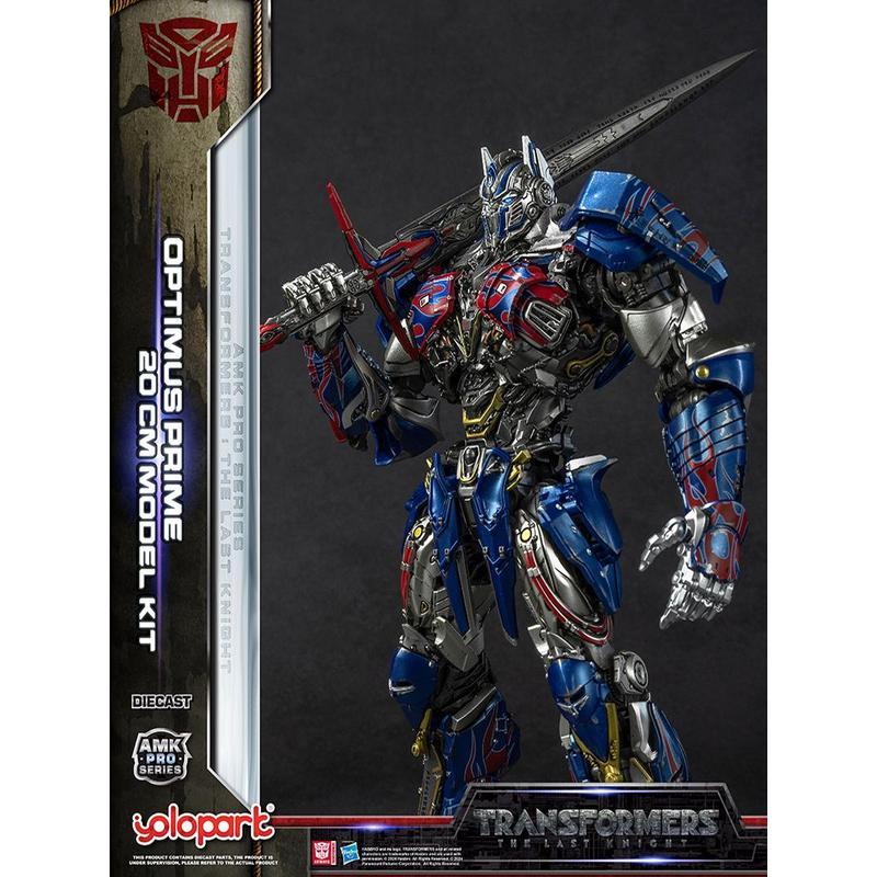 YOLOPARK AMK PRO Transformers 5 Knight คอลัมน์ Optimus คอลัมน์ประกอบรูป Pre-Assembly Movable รุ่น