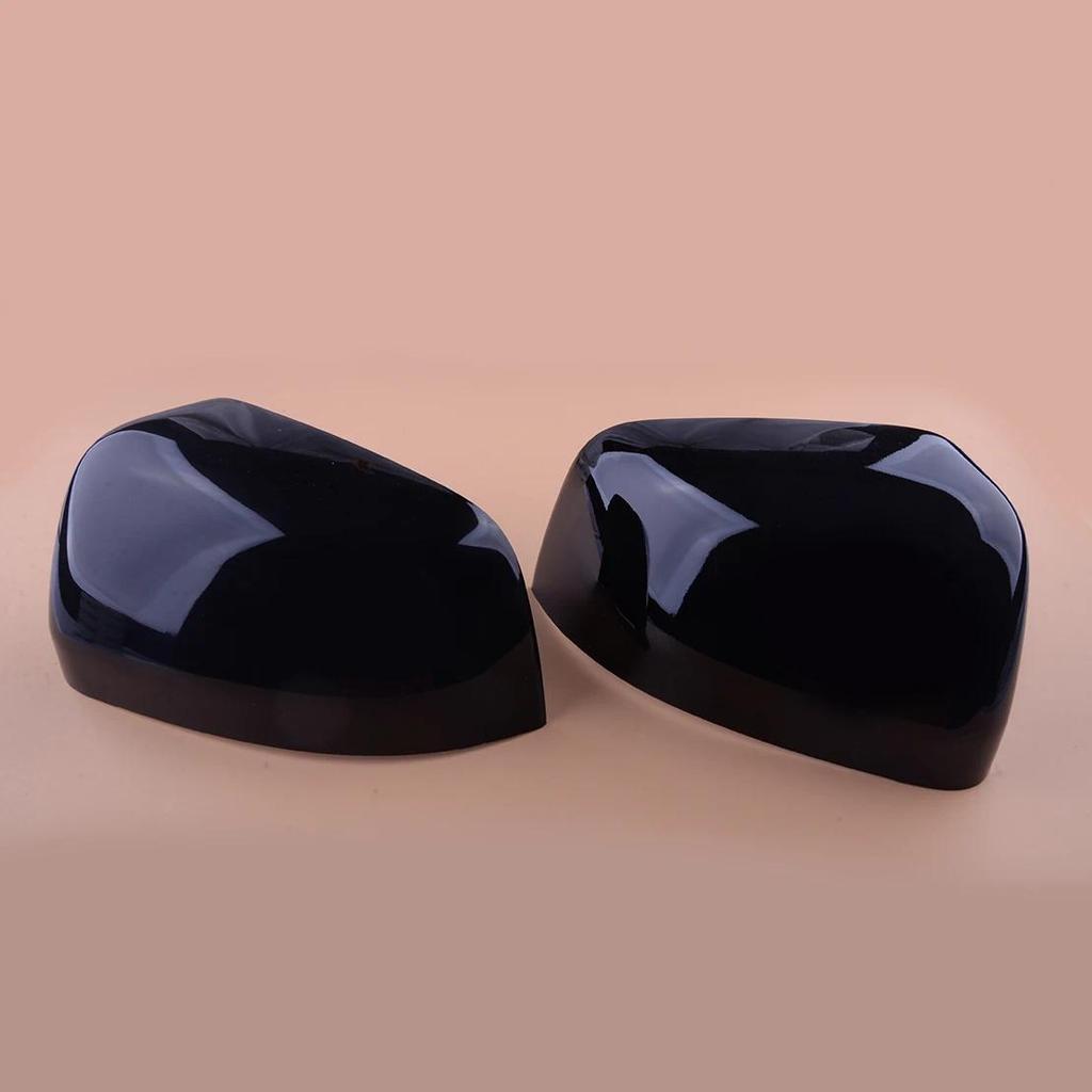 NI-MC187B 1 คู่ซ้ายขวาประตูกระจกมองหลังฝาครอบ Fit สําหรับ Jeep Grand Cherokee Dodge Durango 2011-201