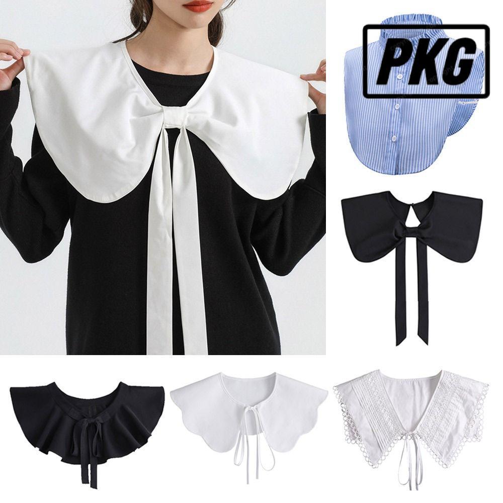 เสื้อชีฟองผ้าฝ้ายสไตล์คลาสสิก พร้อมปกสวยงาม