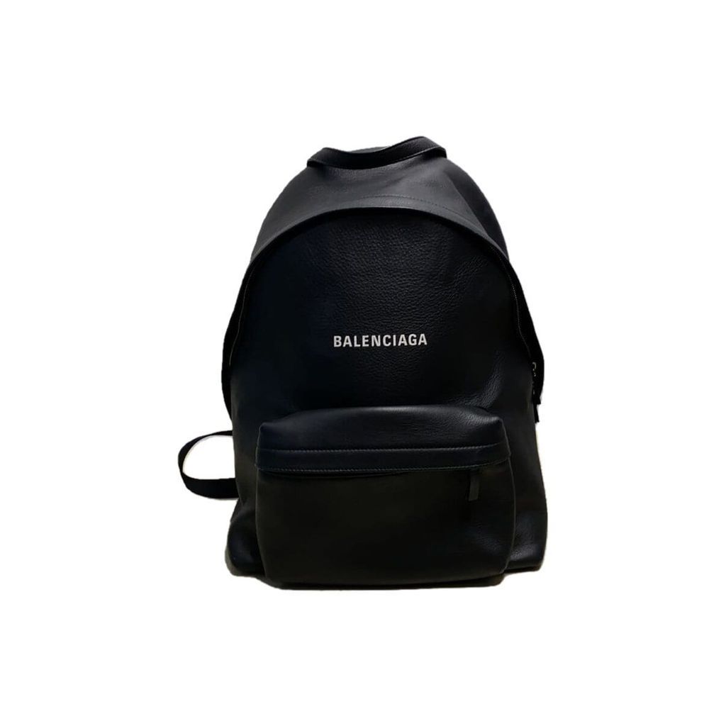 Balenciaga backpack rucksack leather BLK 552374 Direct from Japan Secondhand