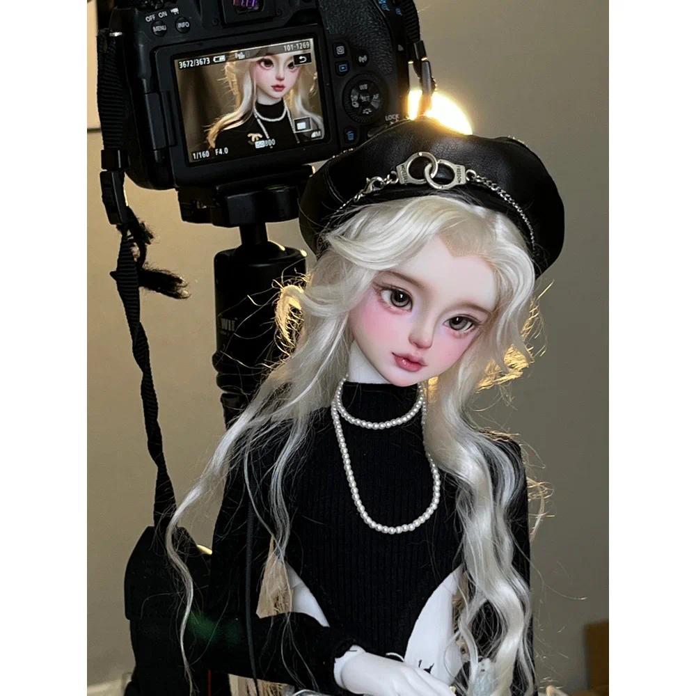 Xiao Shu Bjd Dolls Head เพียง 1/4 สไตล์ที่น่าสนใจอุปกรณ์เสริมตุ๊กตาข้อต่อบอลคุณภาพสูงอ่อนโยน