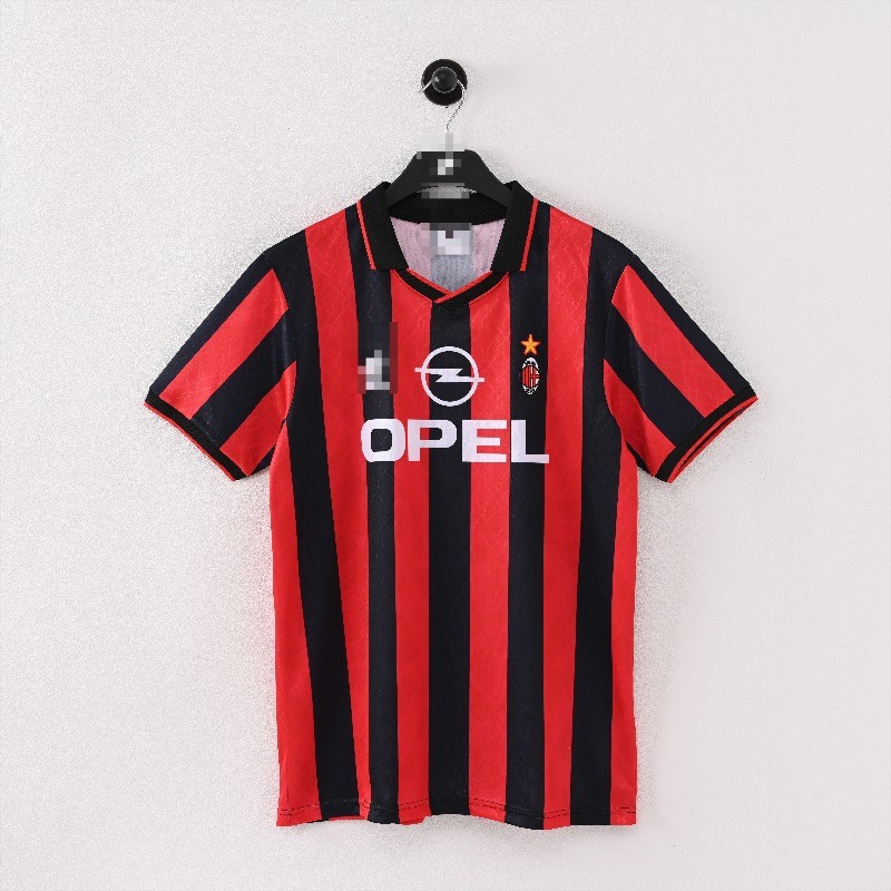 เจอร์ซีย์แขนสั้นสไตล์ย้อนยุคสำหรับกีฬาฟุตบอลที่บ้าน 9596