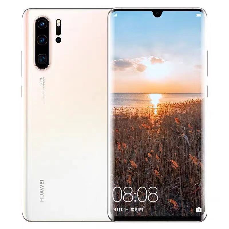 โทรศัพท์มือถือมือสอง Huawei P30pro หน้าจอโค้ง Dual Card Full Netcom p30 Kirin 980 โปรเซสเซอร์สมาร์ทโ