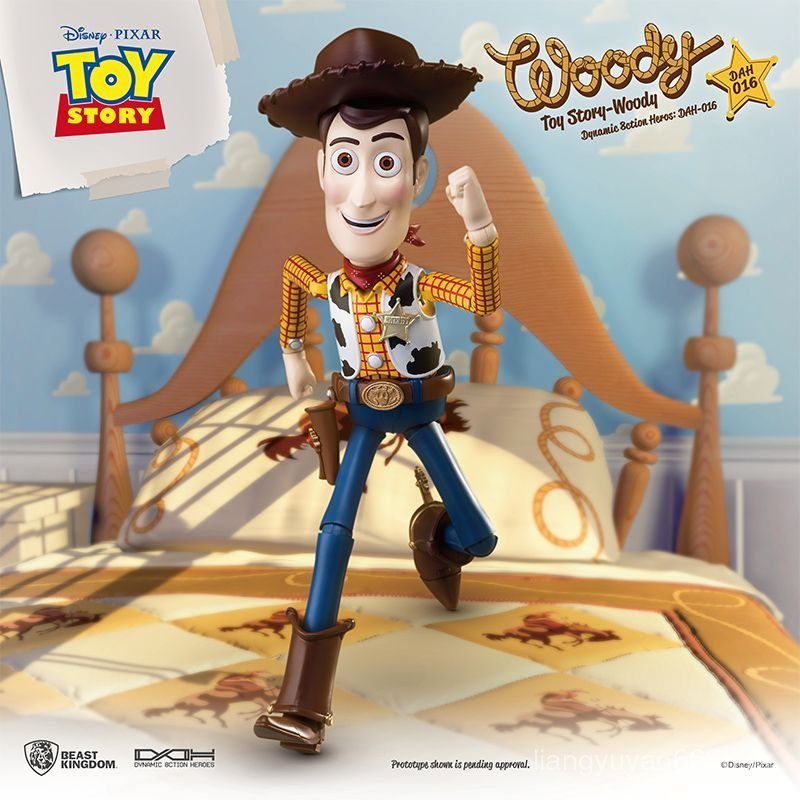 Beast Kingdom Pixar Toy Story Woody Action Figure เครื่องประดับตุ๊กตาของขวัญ