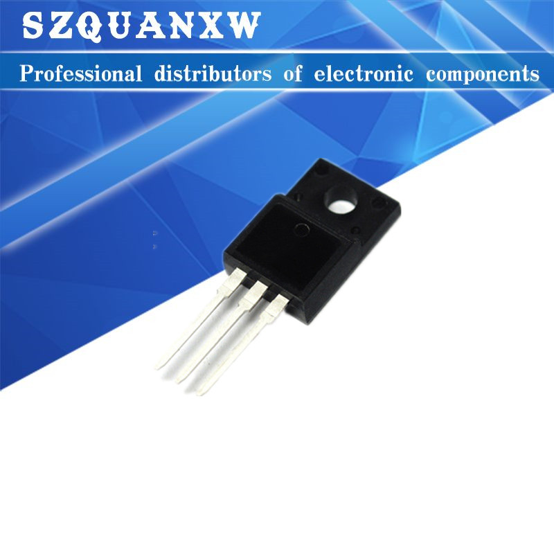 10PCS FQPF6N80C TO-220 6N80C 6N80 TO220 FQPF6N80 TO-220F ใหม่ MOS FET ทรานซิสเตอร์