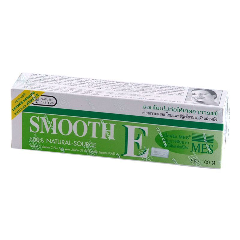 สมูทอีครีมลดริ้วรอย 100กรัม Smooth E Cream 100g. [หมายเลขบาร์โค้ด 9300807510155 ]